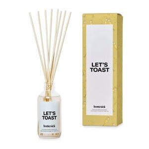 Homesick Let’s Toast Reed Diffuser (new in box)